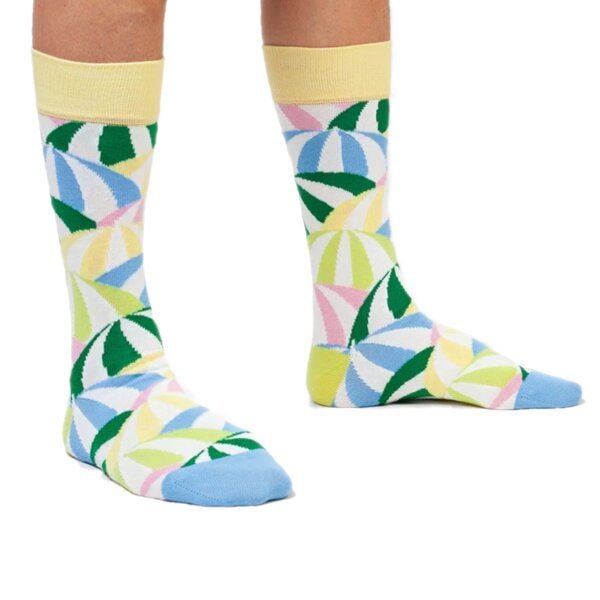DillySocks Bunte Socken, Bio Baumwolle, protect me pastel von DillySocks