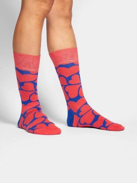 DillySocks Bunte Socken, Bio Baumwolle, shaping love von DillySocks