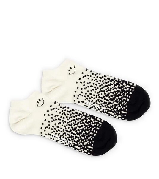 DillySocks Kurze Socken Granular Laughter aus Biobaumwoll-Mix von DillySocks