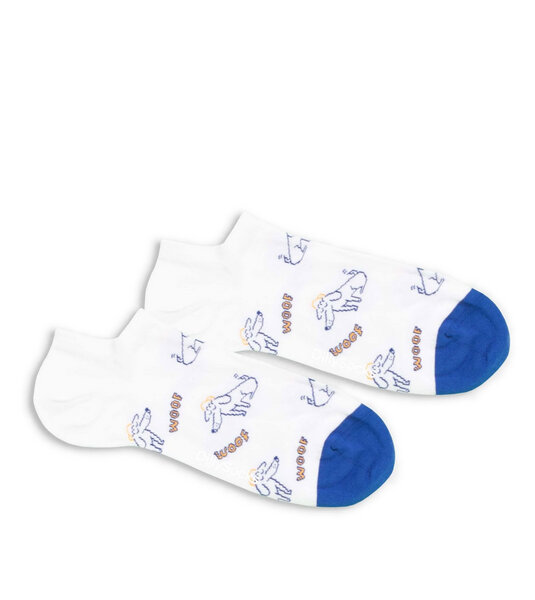 DillySocks Kurze Socken Woof Woof aus Biobaumwoll-Mix von DillySocks