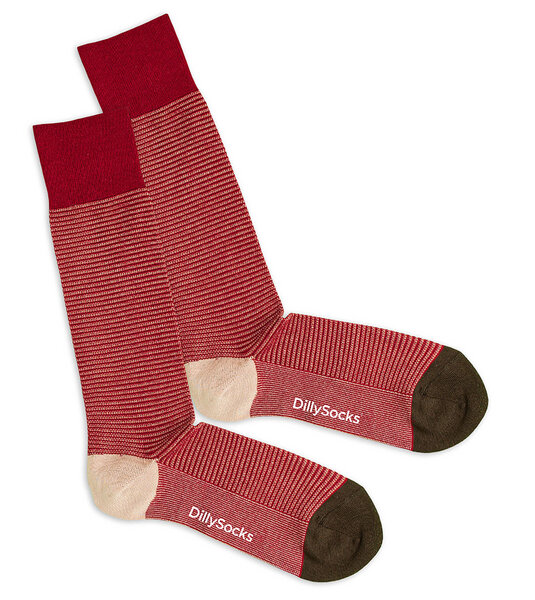 DillySocks Premium High Rise Socken aus Biobaumwoll-Mix von DillySocks