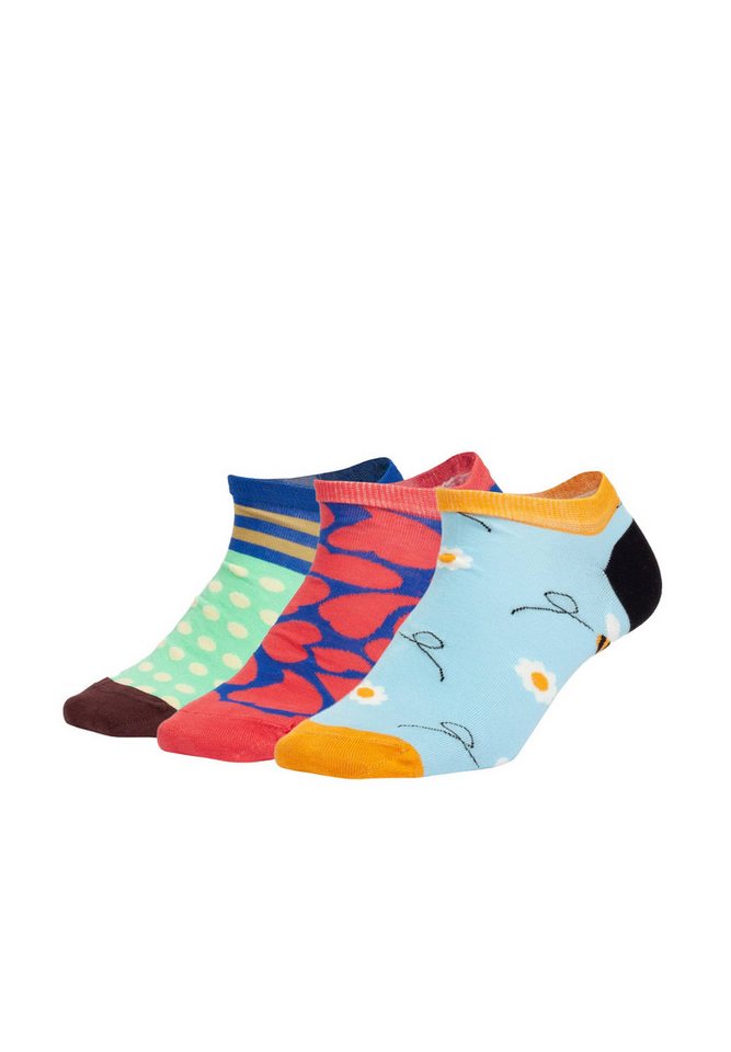 DillySocks Sneakersocken Short Bee Love Aus Baumwolle & recyceltem Polyamid von DillySocks
