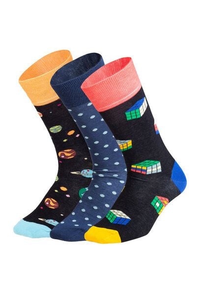 DillySocks Socken „Galactic Cubes“ DillySocks Socken „Galactic Cubes“ von DillySocks