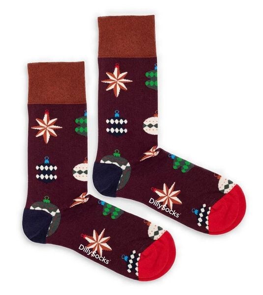 DillySocks Socken Bauble Joy aus Biobaumwoll-Mix DillySocks Socken Bauble Joy aus Biobaumwoll-Mix von DillySocks
