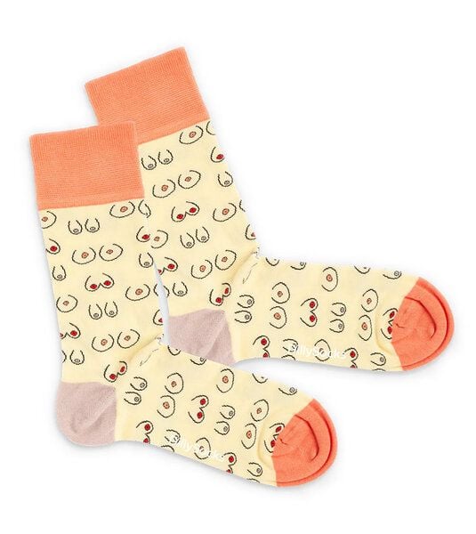 DillySocks Socken Booby Fever aus Biobaumwoll-Mix von DillySocks