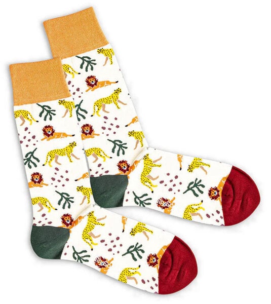 DillySocks Socken Cats of Prey aus Biobaumwoll-Mix von DillySocks