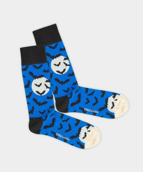 DillySocks Socken FULL MOON BAT von DillySocks