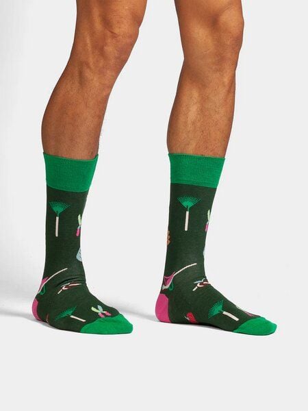 DillySocks Socken Garden Glow aus Biobaumwoll-Mix von DillySocks