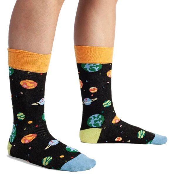 DillySocks Socken Outer Space aus Biobaumwoll-Mix von DillySocks
