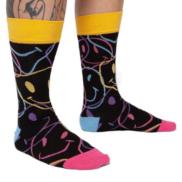 DillySocks Socken Smiles All Over aus Biobaumwoll-Mix von DillySocks