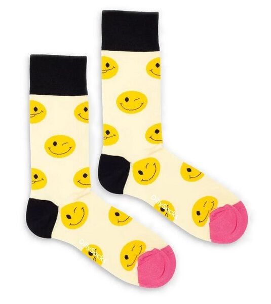 DillySocks Socken Sunny Smileys aus Biobaumwoll-Mix DillySocks Socken Sunny Smileys aus Biobaumwoll-Mix von DillySocks