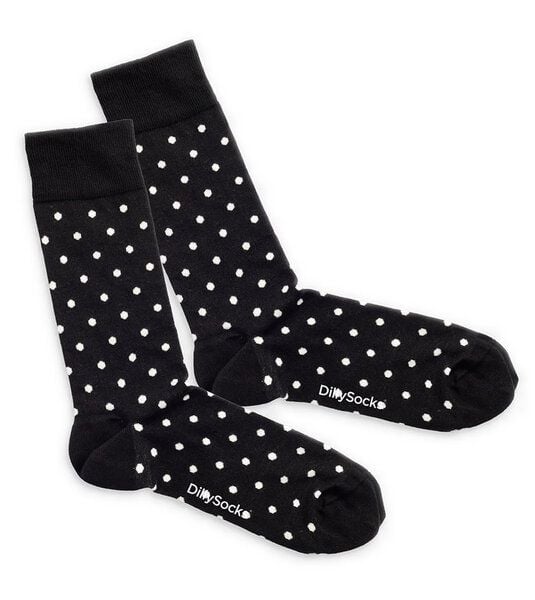 DillySocks Socken Tiny Phantom Dots aus Biobaumwoll-Mix von DillySocks