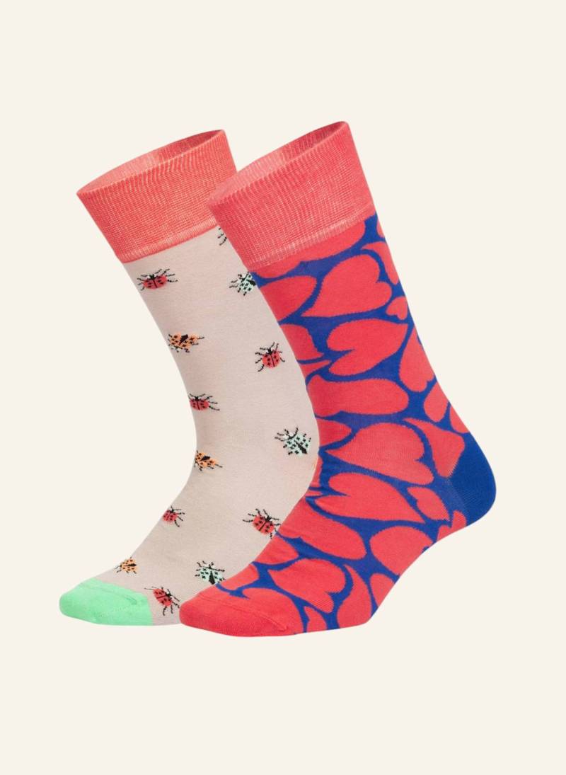 Dillysocks Socken Beetle Love braun von DillySocks