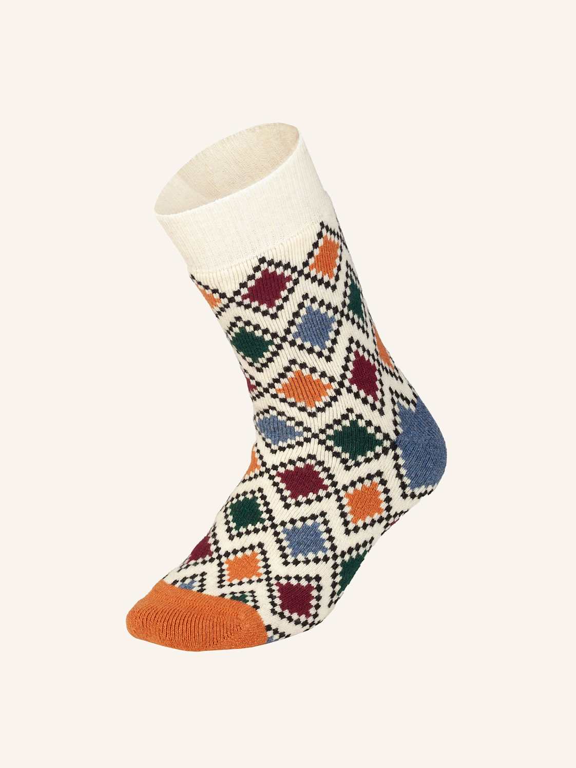 Dillysocks Socken Extra Cozy Paul braun von DillySocks