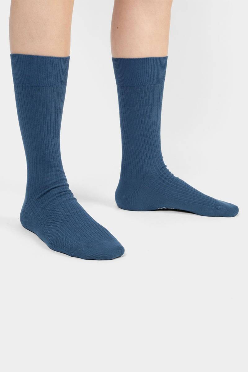 Socken Ribbed One Color von DillySocks