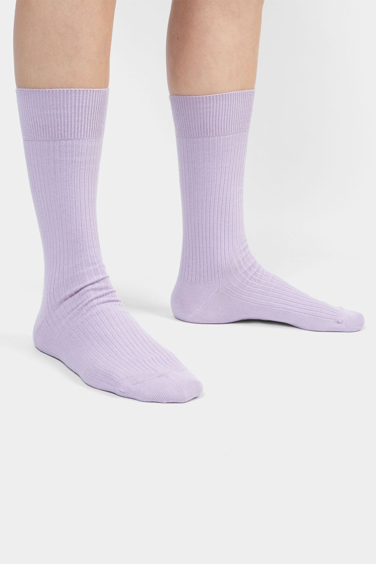 Socken Ribbed One Color von DillySocks