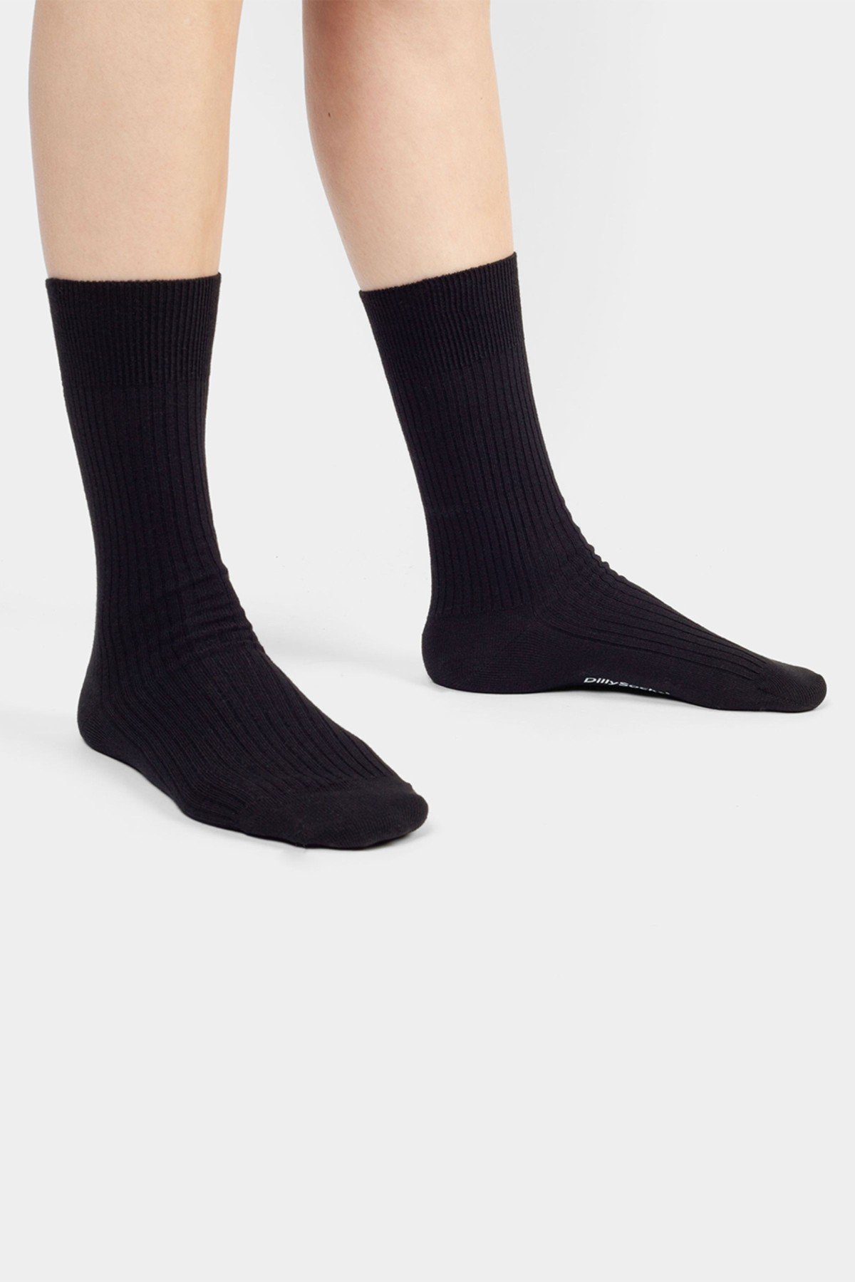 Socken Ribbed One Color von DillySocks