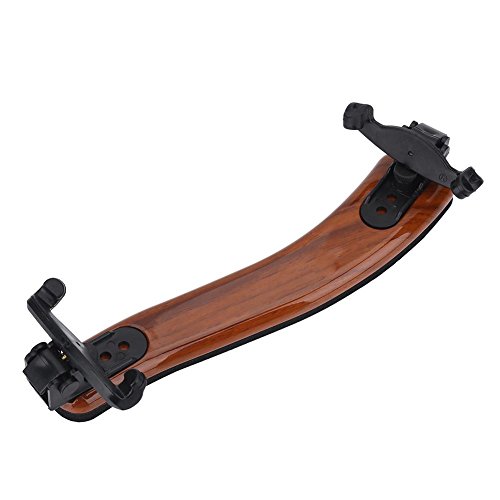 Violine Schulterstütze, Schulterhalter - Für 3/4 und 4/4 Geige Violine - Ergonomisch - Verstellbare Schulterstütze Pad - ABS + Gummi - + Schwarz von Dilwe