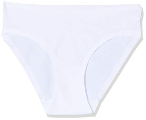 DIM Unsichtbarer Slip für Mädchen Nahtlos x1 | Weiche Mikrofaser | Unsichtbare Verarbeitung | Ultra Komfortabel Weiß 12 Jahre von DIM