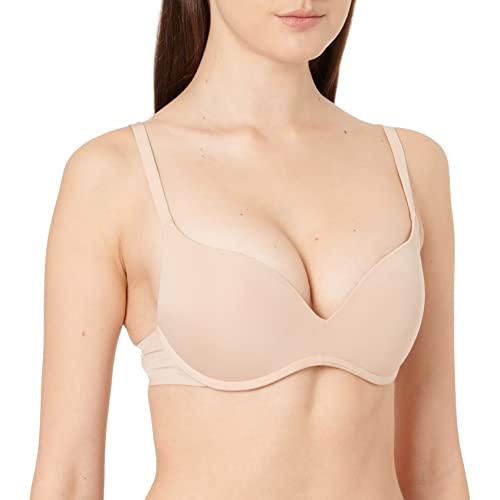 Dim Bh Push-Up Ohne Bügel Aus Mikrofaser Damen x1, Beige, 80B von DIM