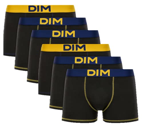 Dim Boxershorts Mix And Colors Multipack Baumwolle Herren x6 Multicolor 7 von DIM