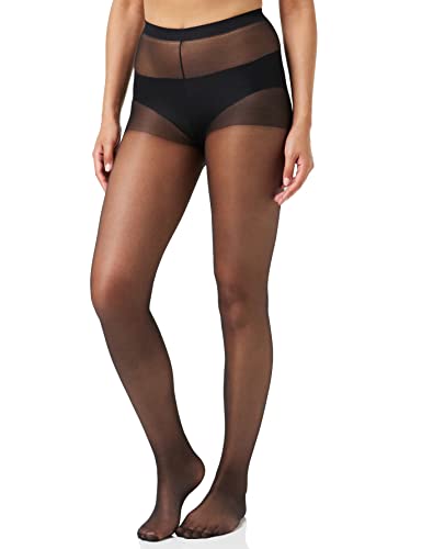 Dim Strumpfhosen Beauty Resist Strapazierfähig Damen x4, Black, XL von DIM