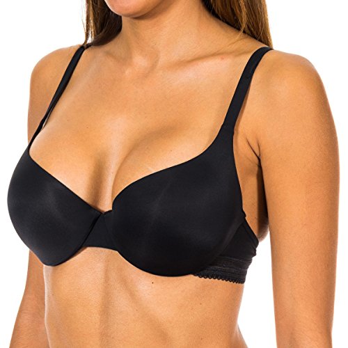 Dim Bh Push-Up Invisifree Damen x1, Black, 75B von DIM