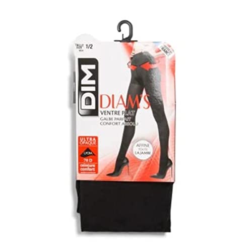 Dim Diam's Flachbauch Damen Strumpfhose Ultra Opaque x1 Schwarz S-M von Dim