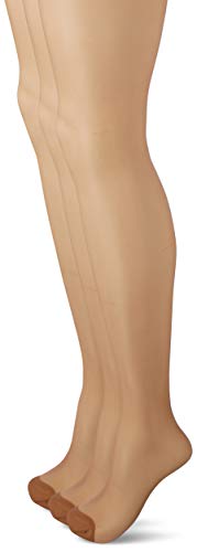 Dim Strumpfhosen Sublim Strapazierfähig Extra Komfort Damen x3, Brown, M von DIM