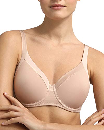 Dim Generous Invisible Unsichtbarer Bügel-Bh Frauen x1, Beige, 80C von DIM