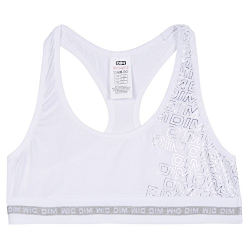 Dim Slip Optimaler Halt Dim Sport Mädchen x1, White, 10 Years von DIM