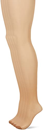 Dim Strumpfhosen Beauty Resist Strapazierfähig Damen x4, Beige, S von DIM