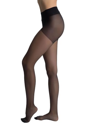 Dim Strumpfhosen Weiche Diam's Damen x2, Black, XL von DIM