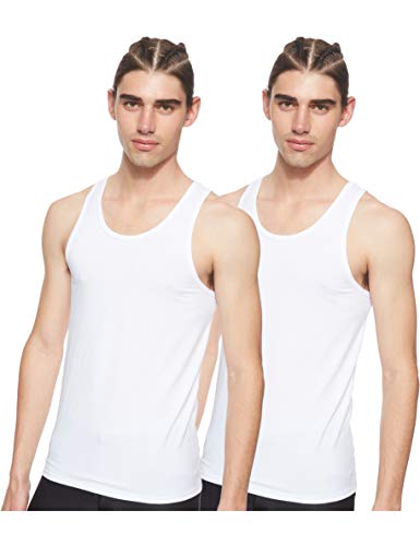 Dim Tank Top Unterhemden x-Temp Herren x2 White XS von DIM