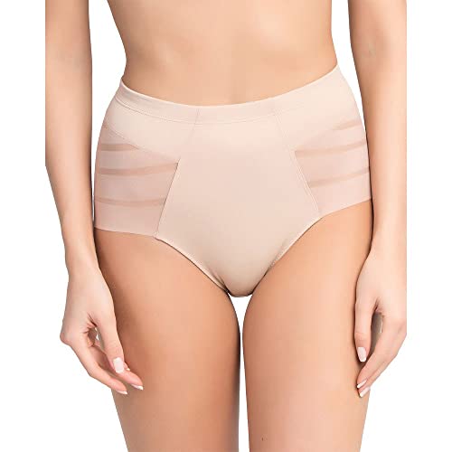 Dim Diam's Control Medium Slip für Frauen mit Flachbauch-Effekt x1 Haut XXS von Dim