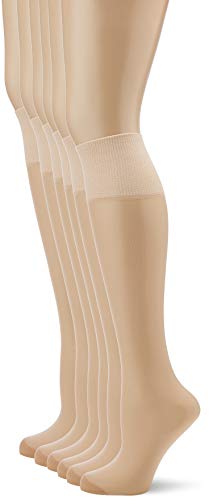 Dim Kniestrümpfe Beauty Resist Damen x6, Clear, One Size von DIM