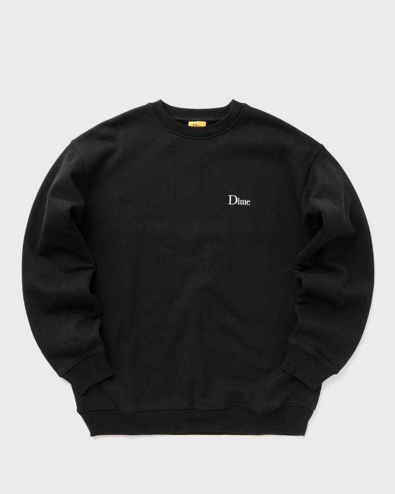 Dime MTL Classic Small Logo Crewneck men Sweatshirts black in Größe:M von Dime MTL