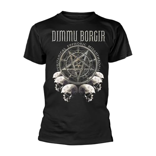 Dimmu Borgir Puritanical Euphoric Misanthropia Skulls Männer T-Shirt schwarz S Dimmu Borgir Puritanical Euphoric Misanthropia Skulls Männer T-Shirt schwarz S von Dimmu Borgir