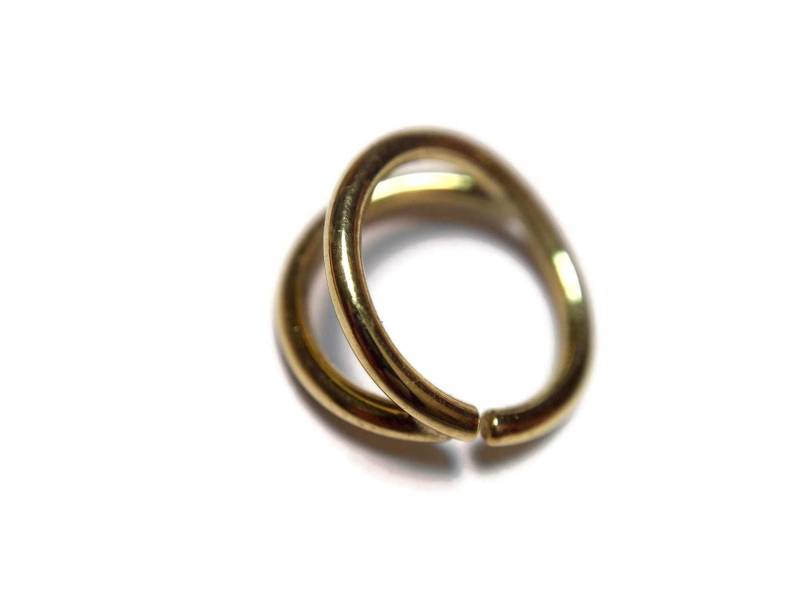 Gelbgold Doppellagiger Septum Ring - Hoop Piercing Helix Turm Daith Tragus Conch Nasenloch Gelbgold Doppellagiger Septum Ring - Hoop Piercing Helix Turm Daith Tragus Conch Nasenloch von DinanRings