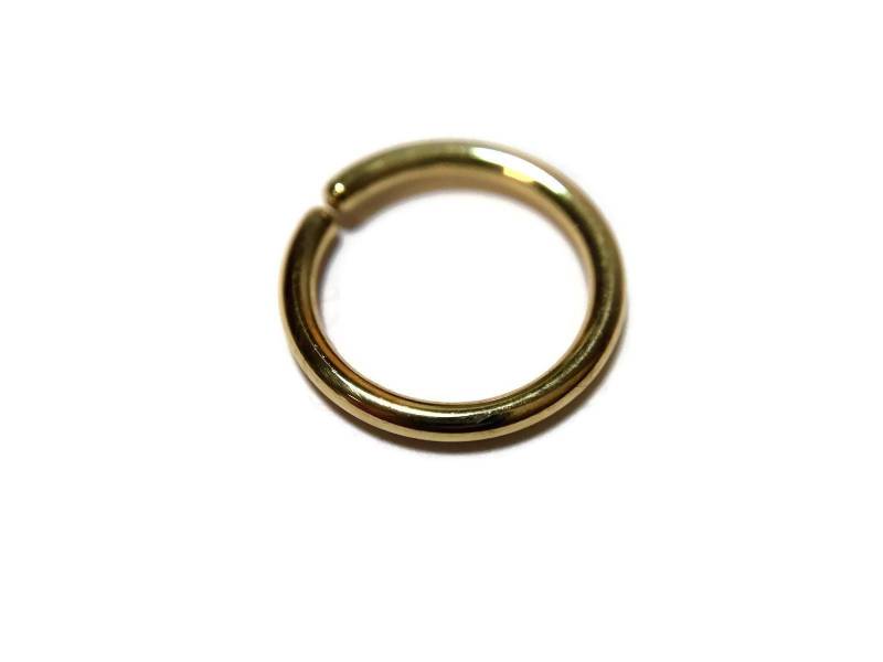 Gelbgold Naht Ring - Schlicht Schlichtes Piercing Septum Nostril Helix Rook Daith Tragus Conch Snug Ohrring Gelbgold Naht Ring - Schlicht Schlichtes Piercing Septum Nostril Helix Rook Daith Tragus Conch Snug Ohrring von DinanRings