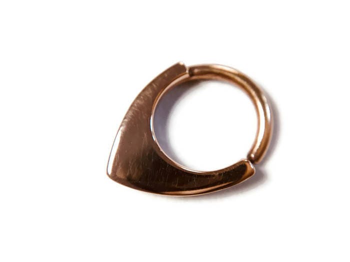 Rosegold Schild Septum Ring ~ 5 Mm Klinge Nase Hoop Spitze Flosse Körperschmuck Roségold Getaucht Helix Daith Tragus Conch Turm Rosegold Schild Septum Ring ~ 5 Mm Klinge Nase Hoop Spitze Flosse Körperschmuck Roségold Getaucht Helix Daith Tragus Conch Turm von DinanRings