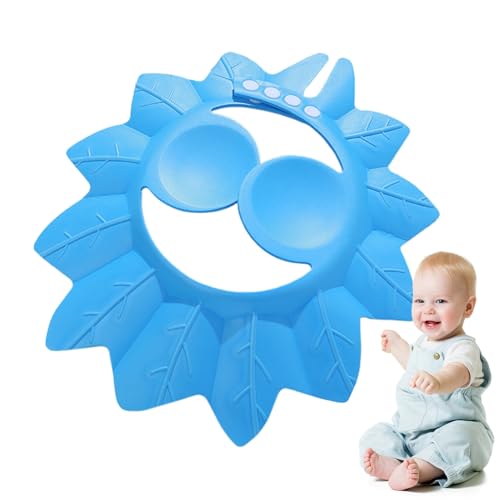 Babyparty-Kappe zum Waschen der Haare, Duschkappenschild für Kleinkinder | Badevisor für Kinder | Verstellbarer Visierhut mit sanfter Waschung zum Schutz von Dinchaakuarry