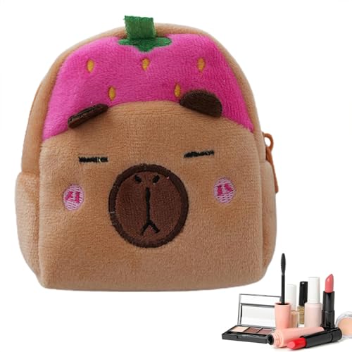 Geldtasche – Soupchance der Cartoon-Geldbörse, Capybara-Geldbeutel, für Cartoon-Arten im Freien, Münztasche mit Capybara-Motiv, Tasche, Pink, Se référer au descriptif, Siehe Beschreibung von Dinchaakuarry