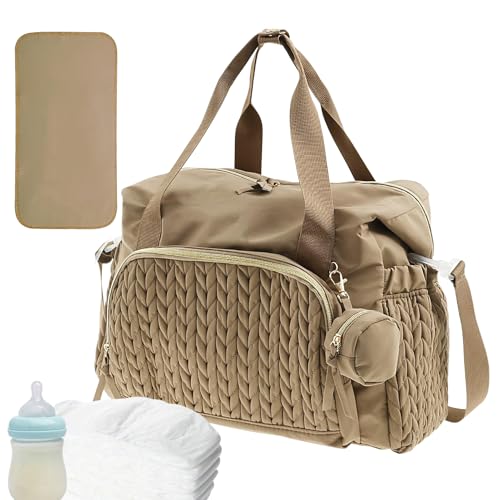 Große Wickelbeutel Baby Windel Totentasche Wickelbeutel Neugeborene Essentials Bag Schnuller Hülle Halter Mehrfach Tischwindelbeutel Stylish Baby Bag Mutter Krankenhausbeutel wasserdichte Wickelbeutel von Dinchaakuarry