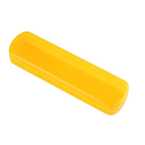 Zahnbürste Reisefall, Zahnbürstenetui für Reisen - Portable Zahnbürste Organizer,Lecksicherer hygienischer Zahnbürstenhalter für Reisekampf RV Road Trip Sink Vanity, orange, Lagringsbana von Dinchaakuarry