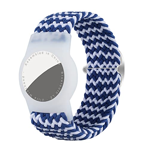 Dingfeiyu Nylon AirTag Armband Kinder Wasserdicht, Anti-Lost, Anti-Kratz-Schutz für die Positionierung des Bracelet für AirTag von Dingfeiyu