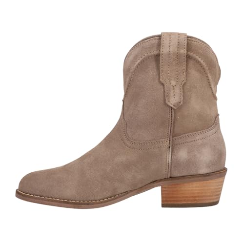 Dingo Westernstiefel für Damen, 17,8 cm, Tumbleweed, Leder, DI561, Beige (sand), 38 EU von Dingo