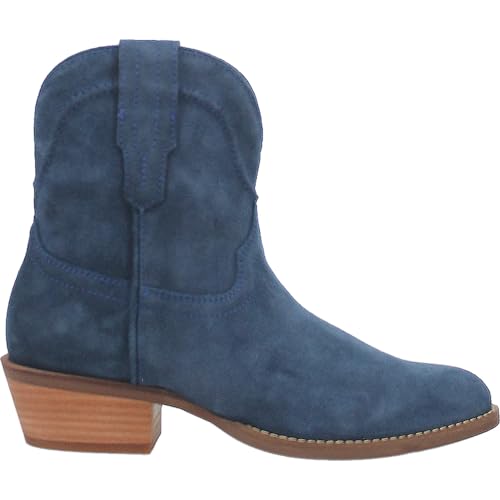 Dingo Westernstiefel für Damen, 17,8 cm, Tumbleweed, Leder, DI561, Blau (navy), 40 EU von Dingo