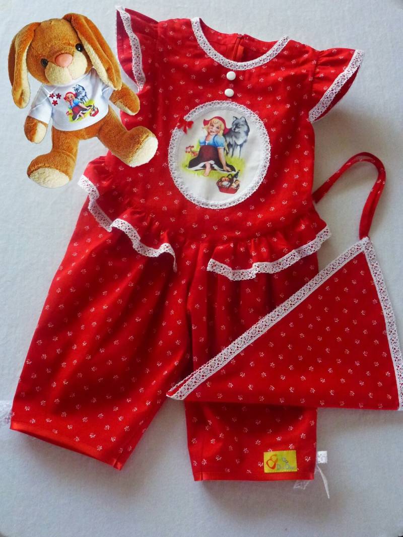 Geschenk Für Babys - Babyoverall Mädchen Rotkäppchen von DiniDoor