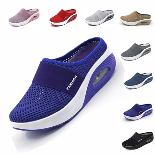 Orthopedic Diabetic Walking Shoes,Orthopädische Schuhe Damen,Air Cushion Slip-On Walkingschuhe,Air Cushion Shoes for Women, Freizeit Mesh Atmungsaktiv Sandals with Arch Support for Indoor Outdoor Orthopedic Diabetic Walking Shoes,Orthopädische Schuhe Damen,Air Cushion Slip-On Walkingschuhe,Air Cushion Shoes for Women, Freizeit Mesh Atmungsaktiv Sandals with Arch Support for Indoor Outdoor von Dinint